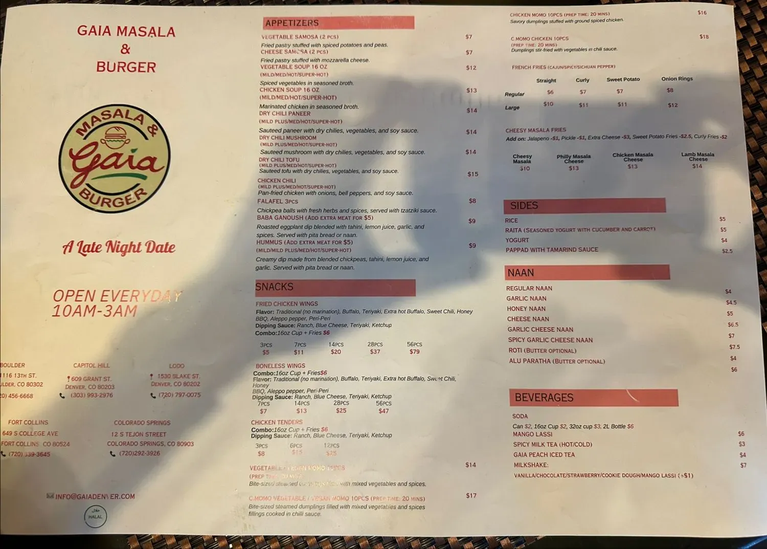 Menu 4