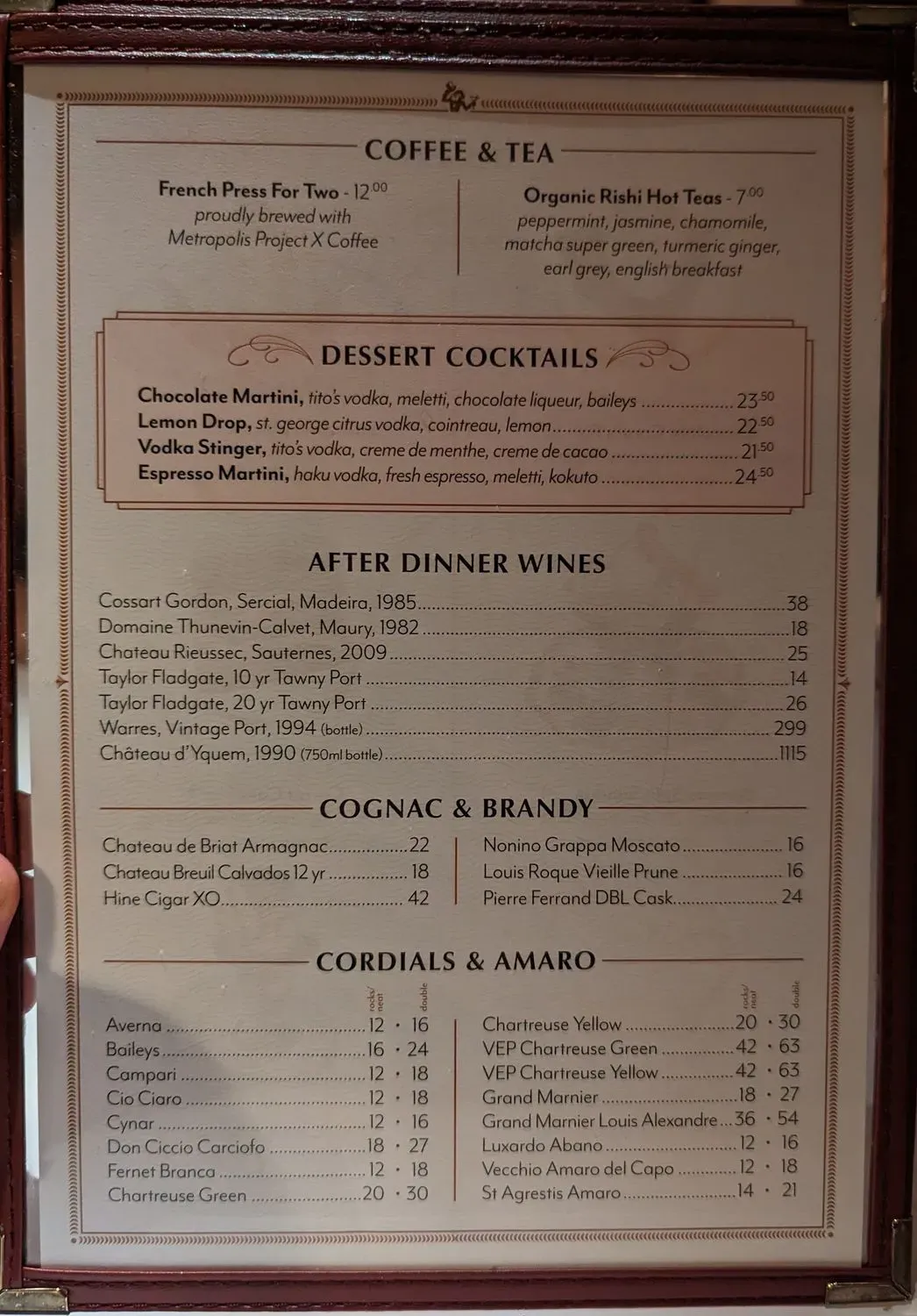 Menu 6