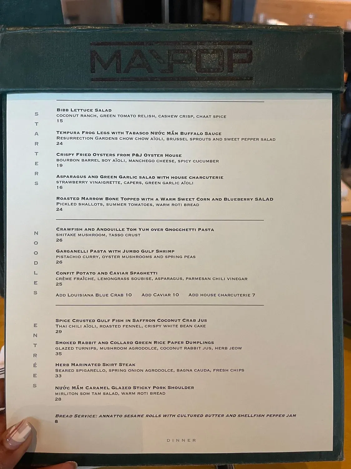 Menu 4