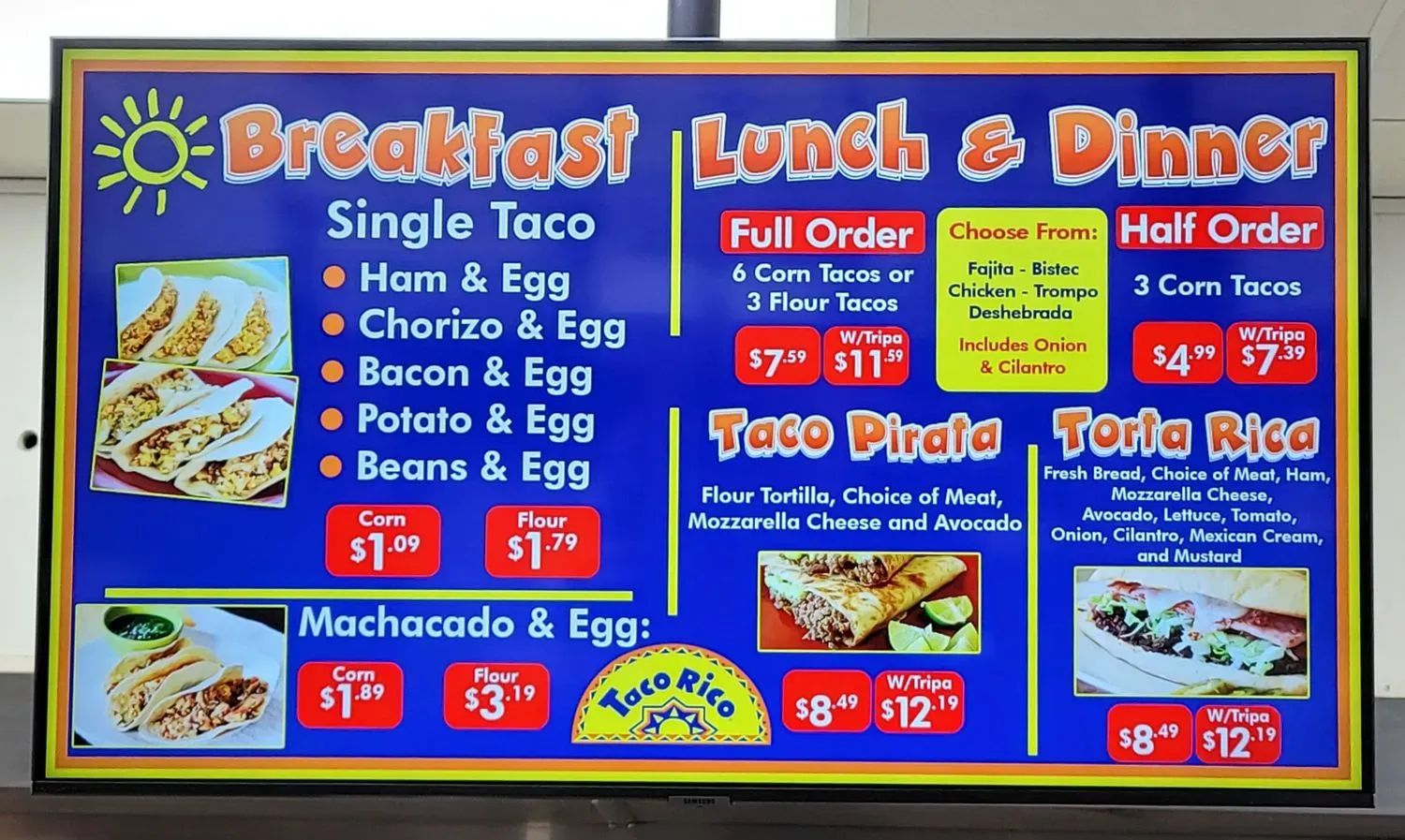 Menu 3