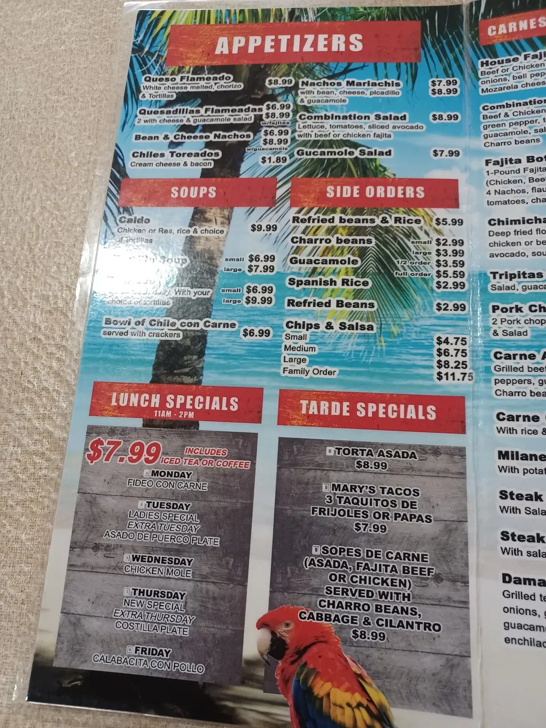 Menu 3