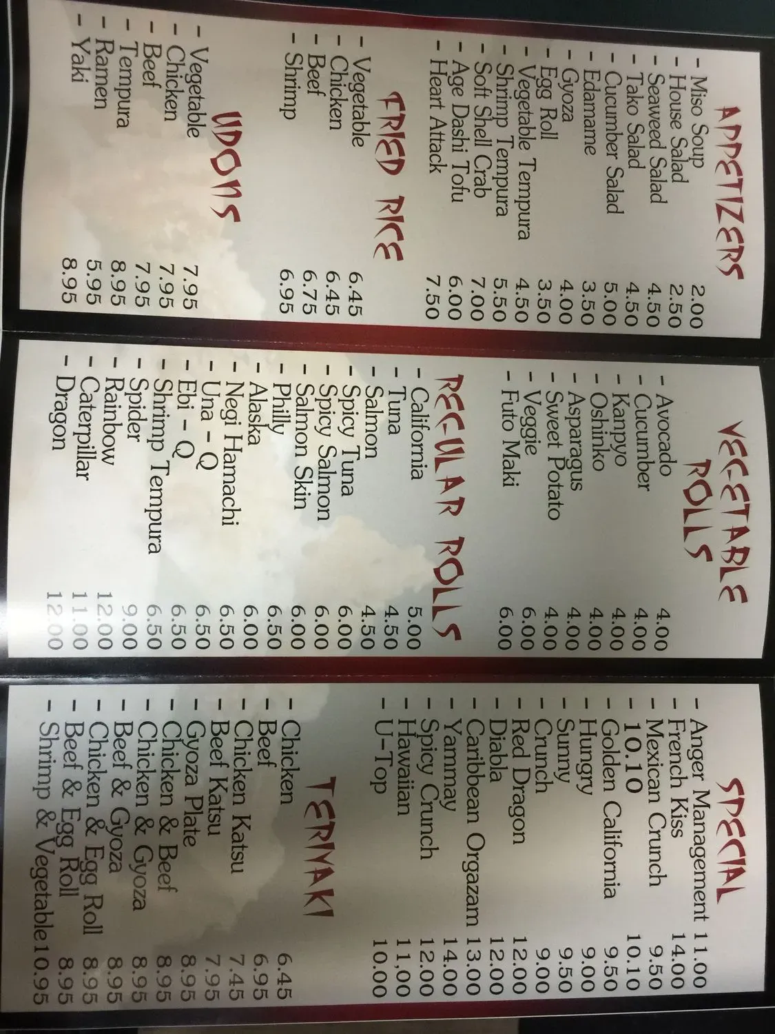 Menu 4