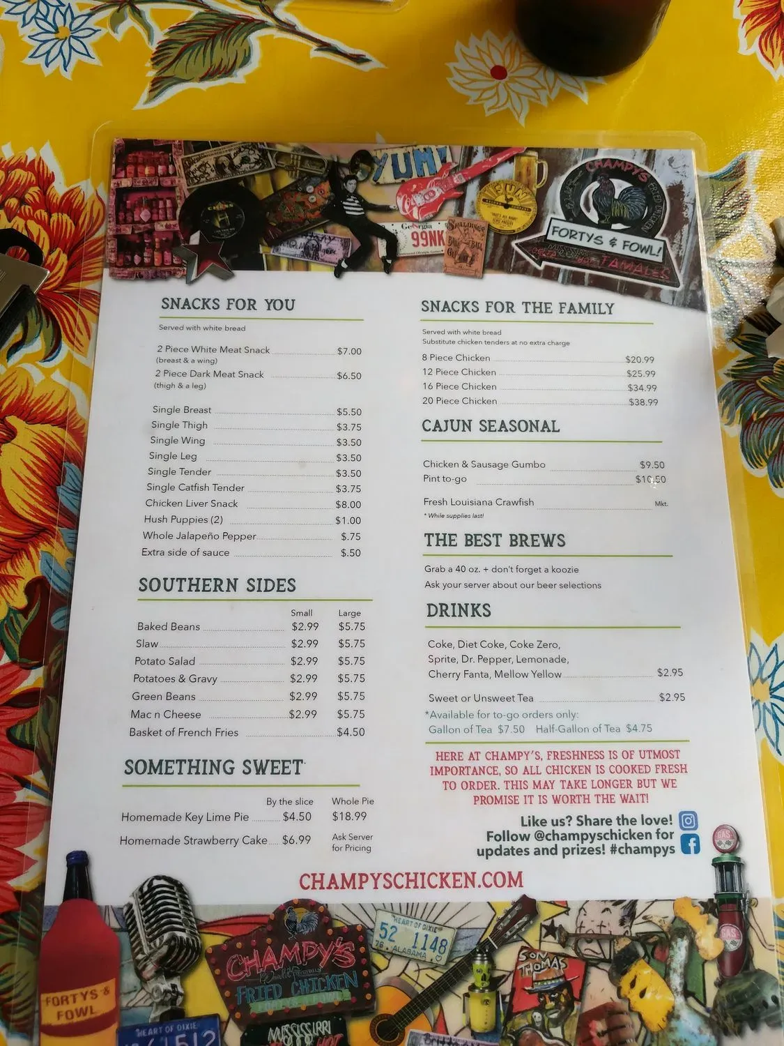 Menu 4