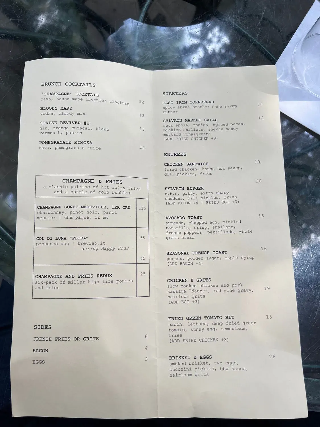 Menu 3