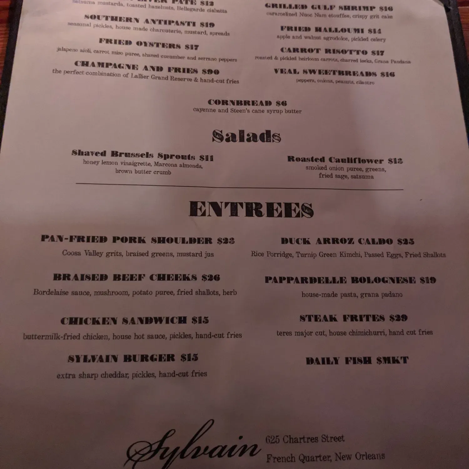 Menu 3