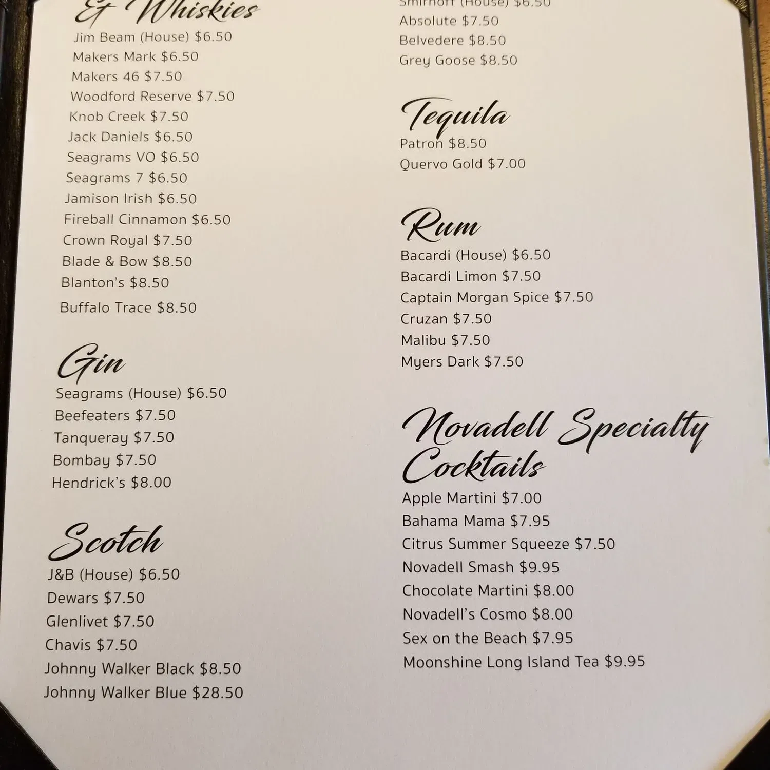 Menu 3