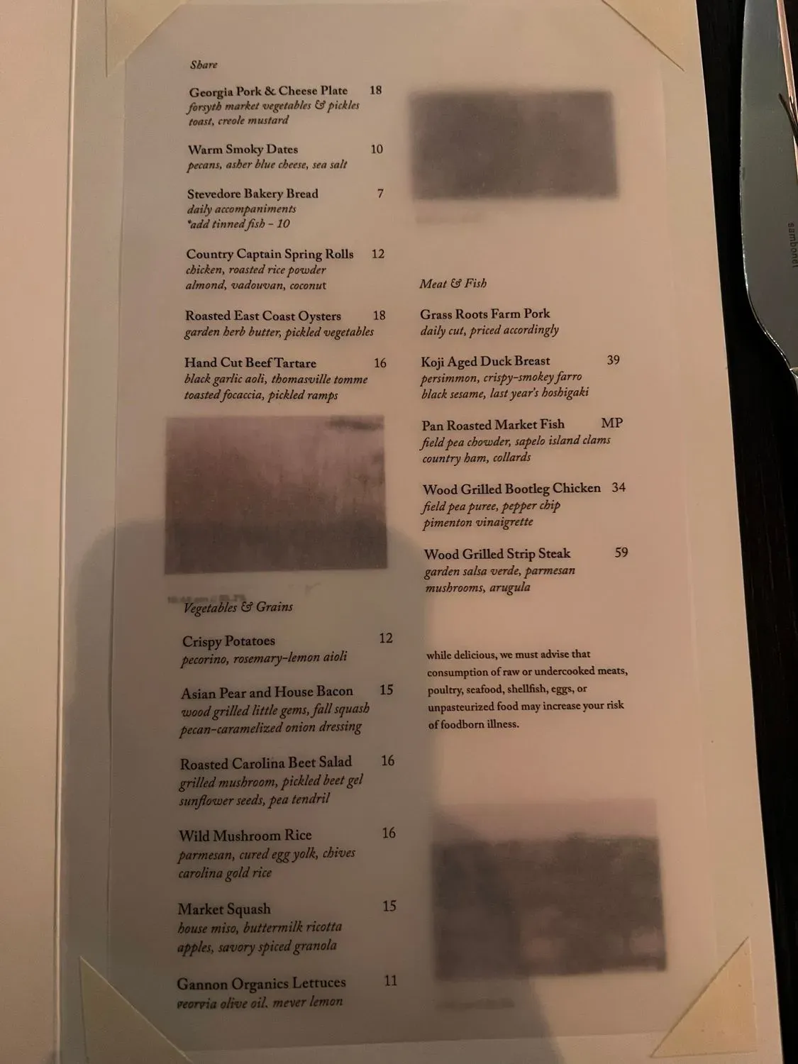 Menu 6