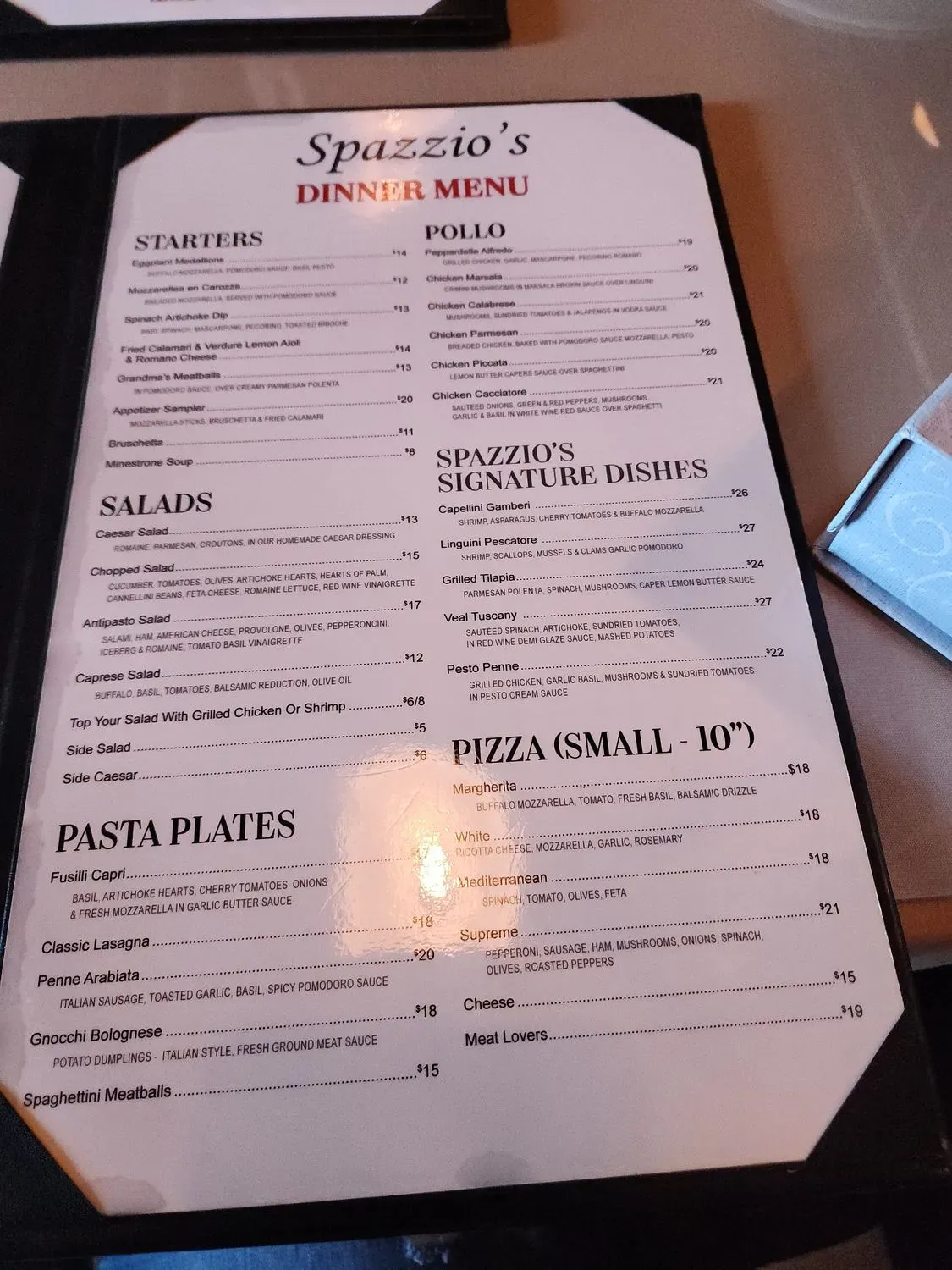 Menu 3