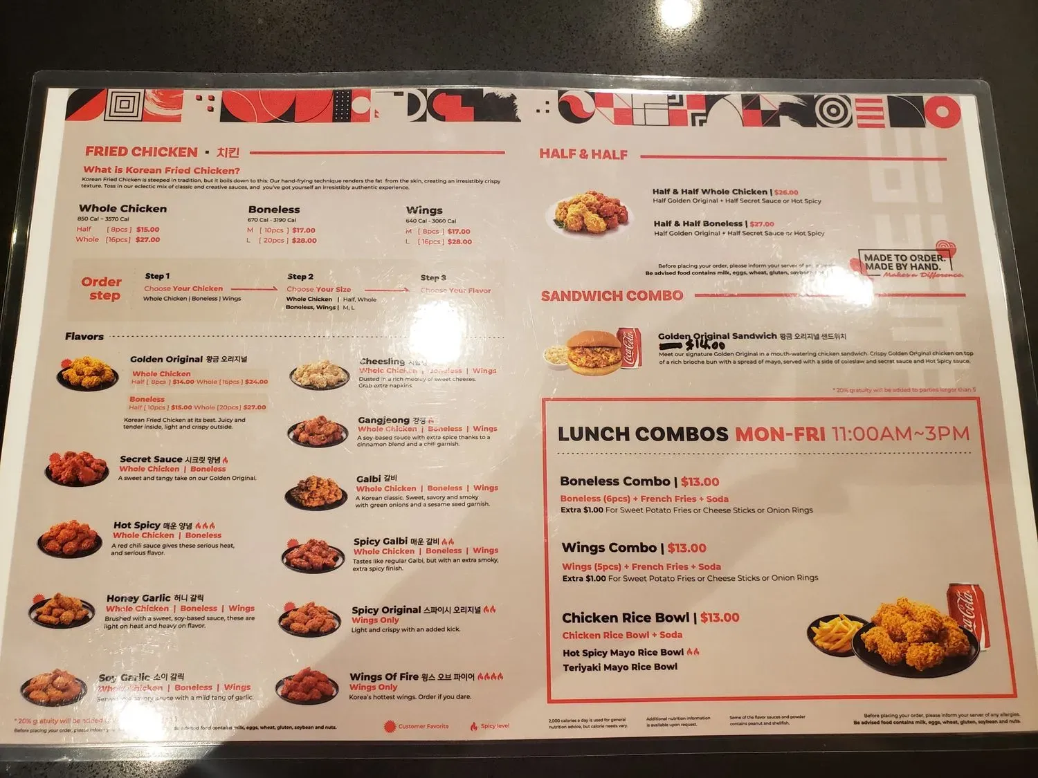 Menu 4