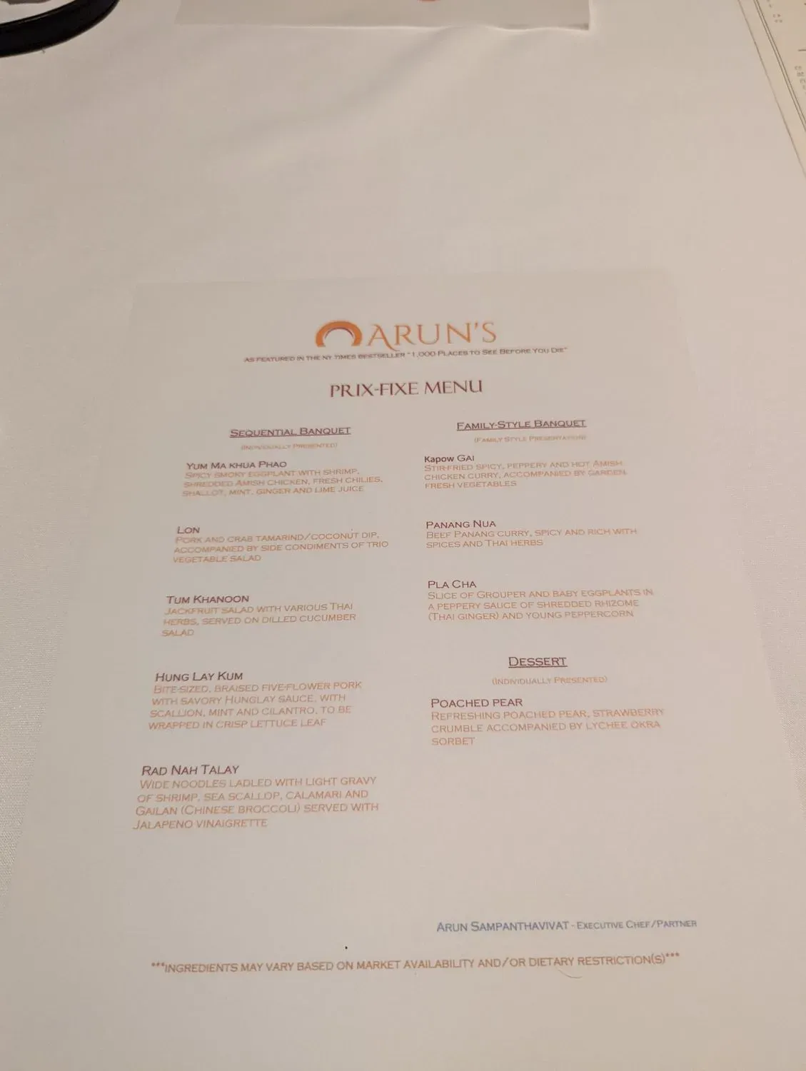 Menu 4