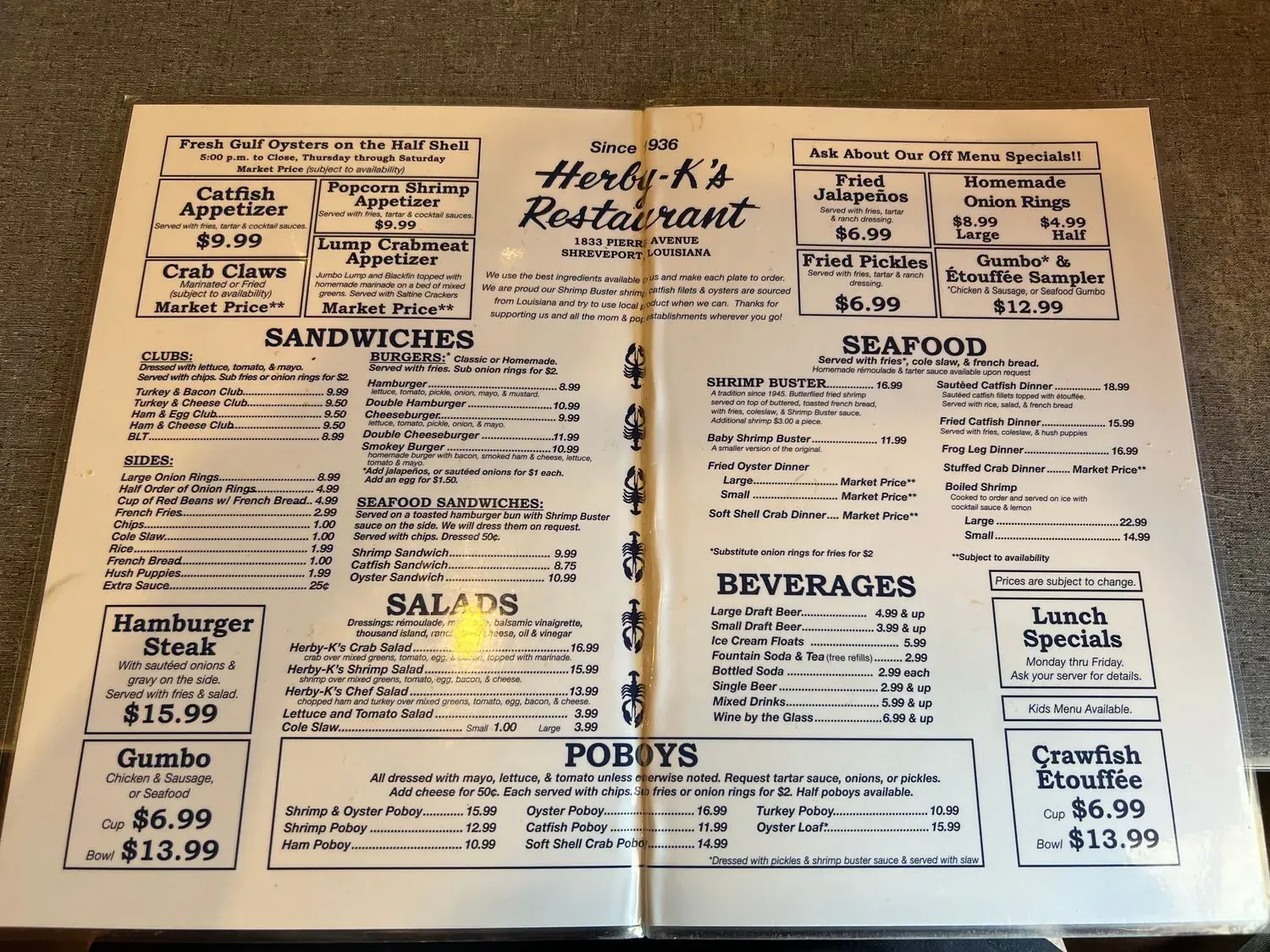 Menu 4