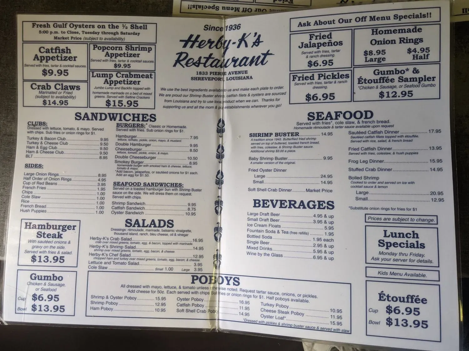 Menu 6