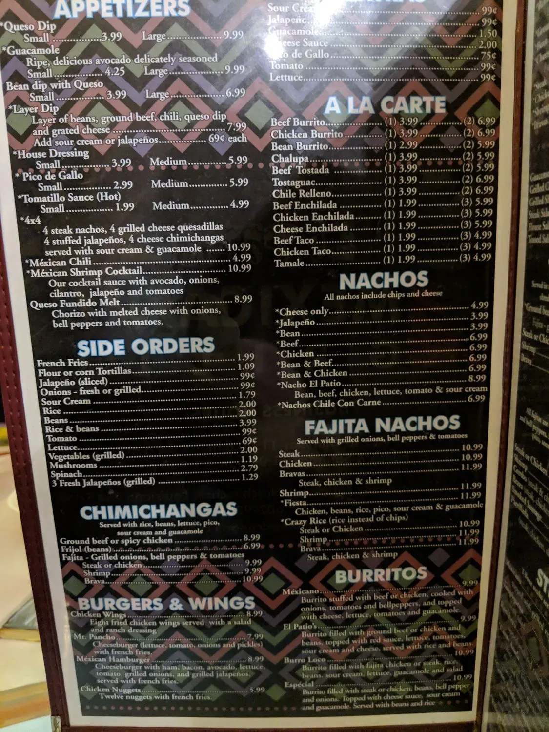 Menu 6