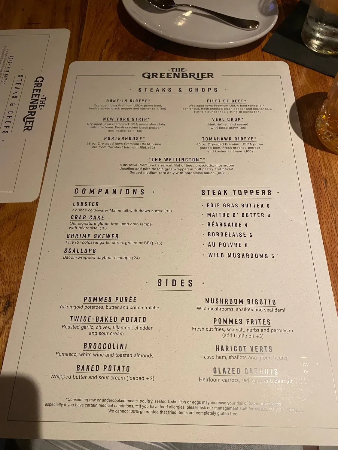 Menu 6