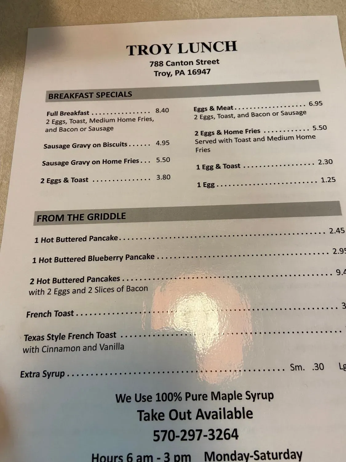 Menu 6