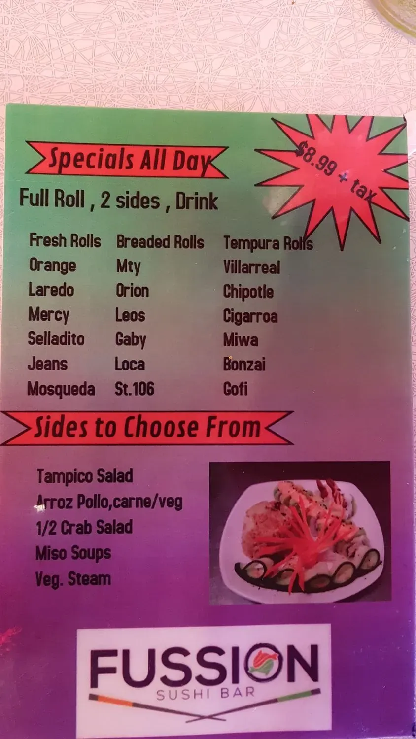 Menu 6