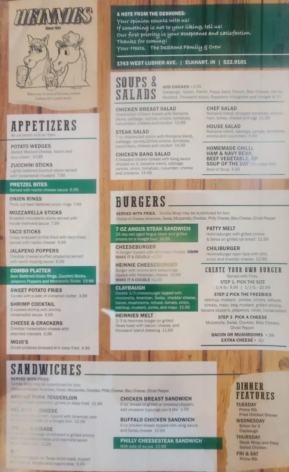 Menu 4