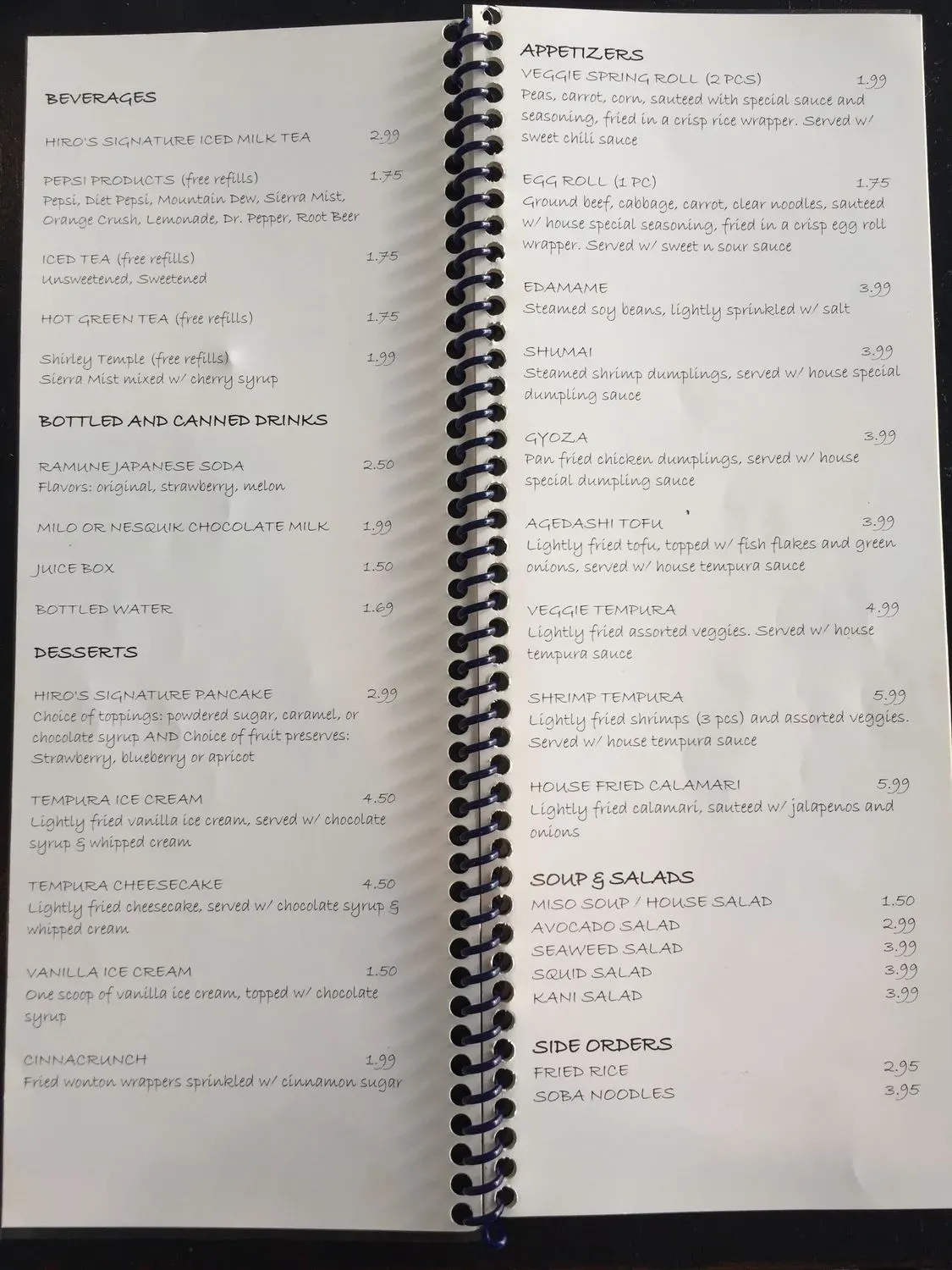 Menu 6