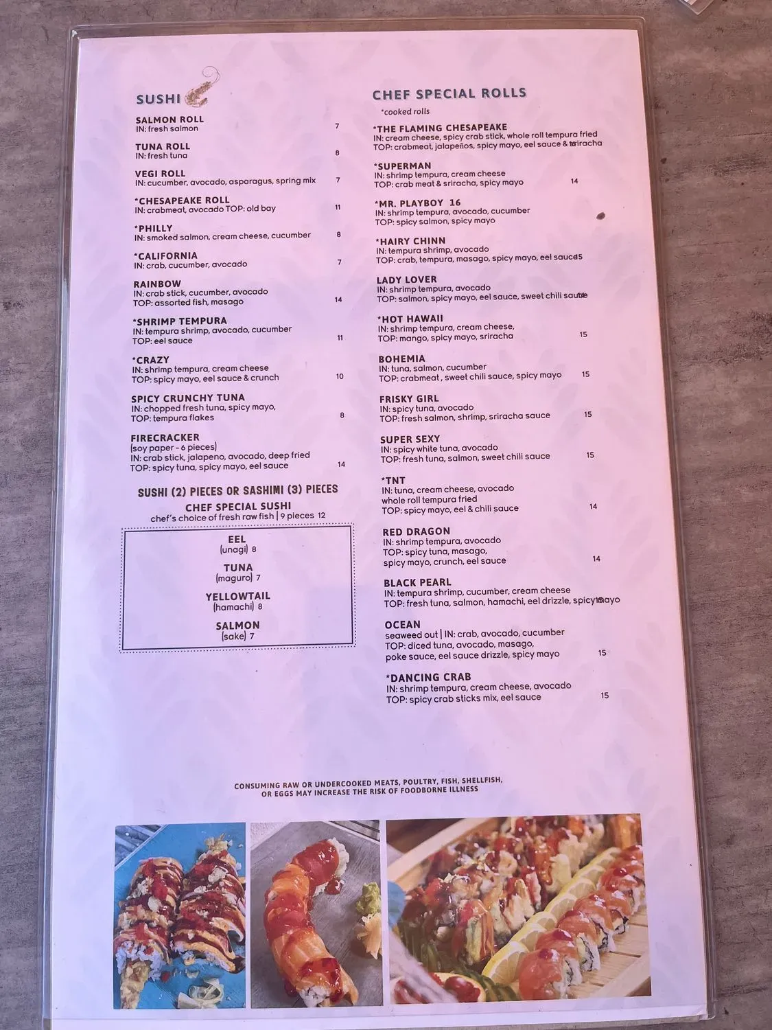 Menu 4