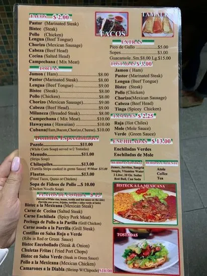 Menu 6