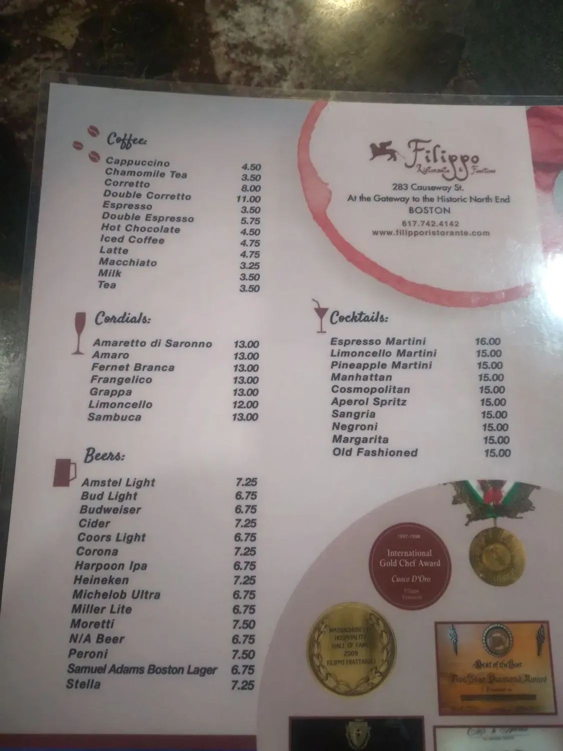 Menu 4