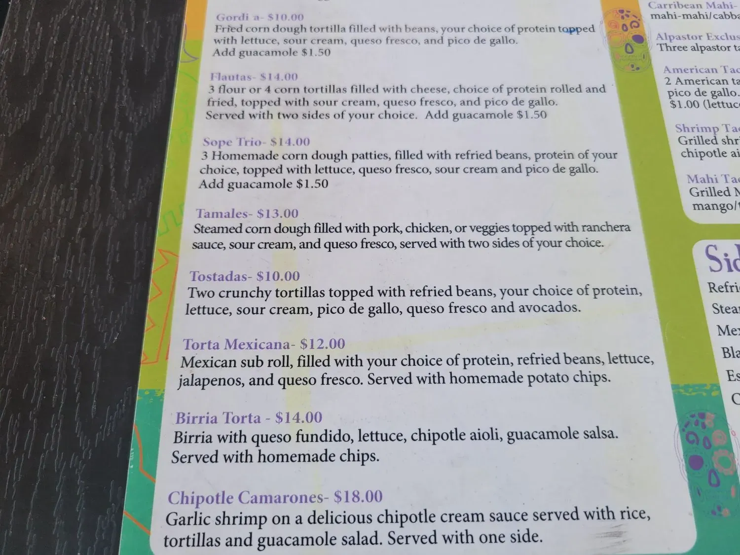 Menu 4