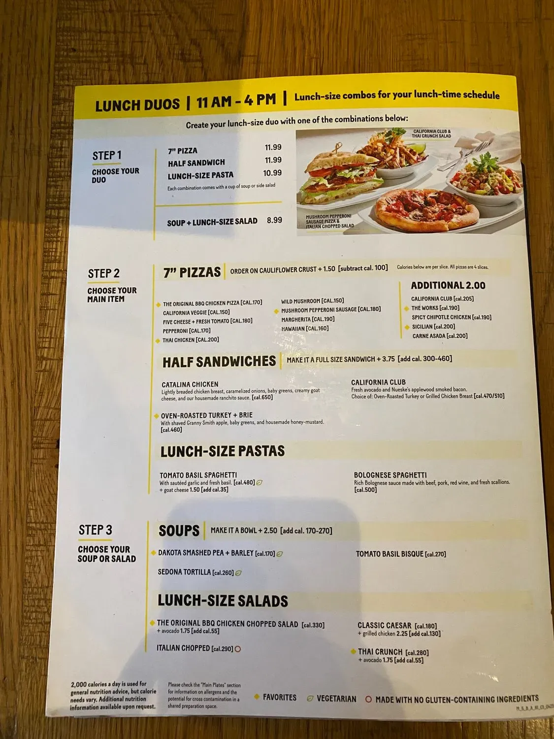 Menu 6