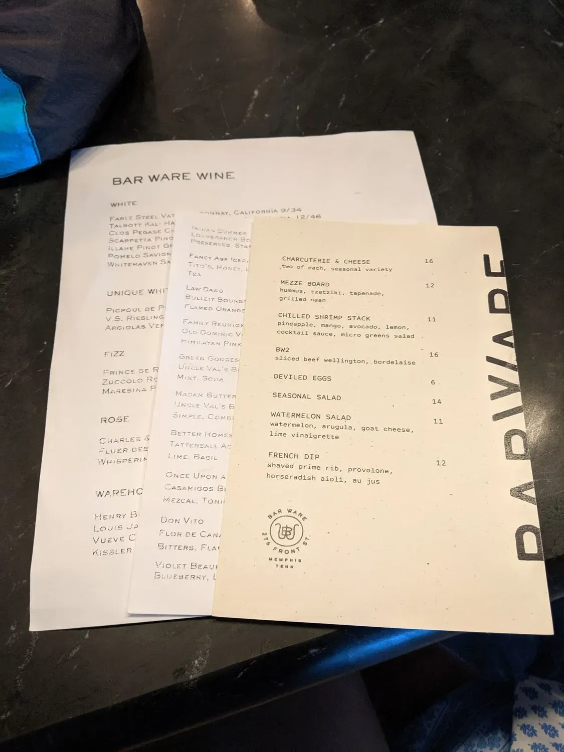 Menu 6