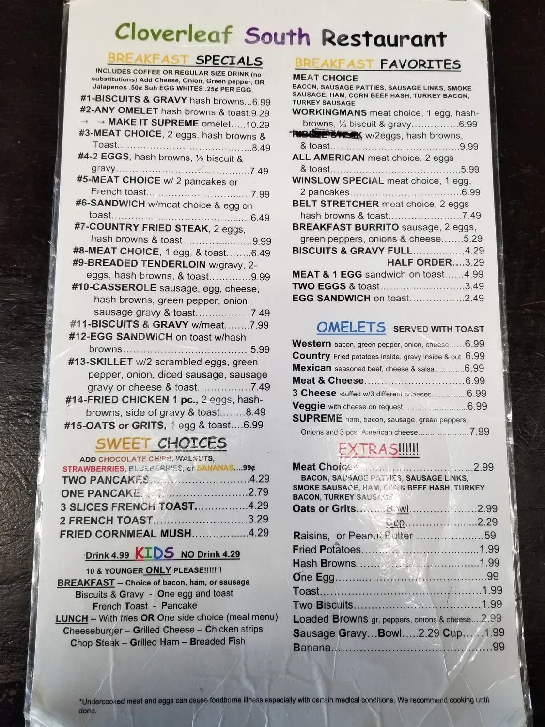 Menu 3