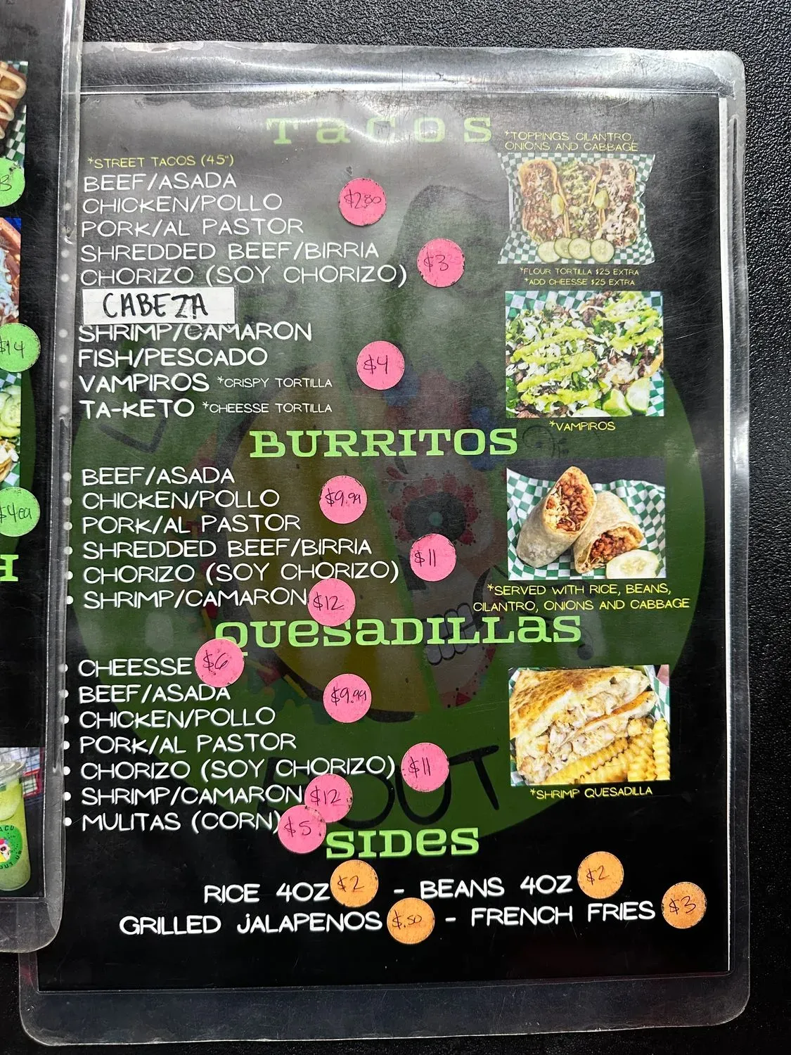 Menu 3