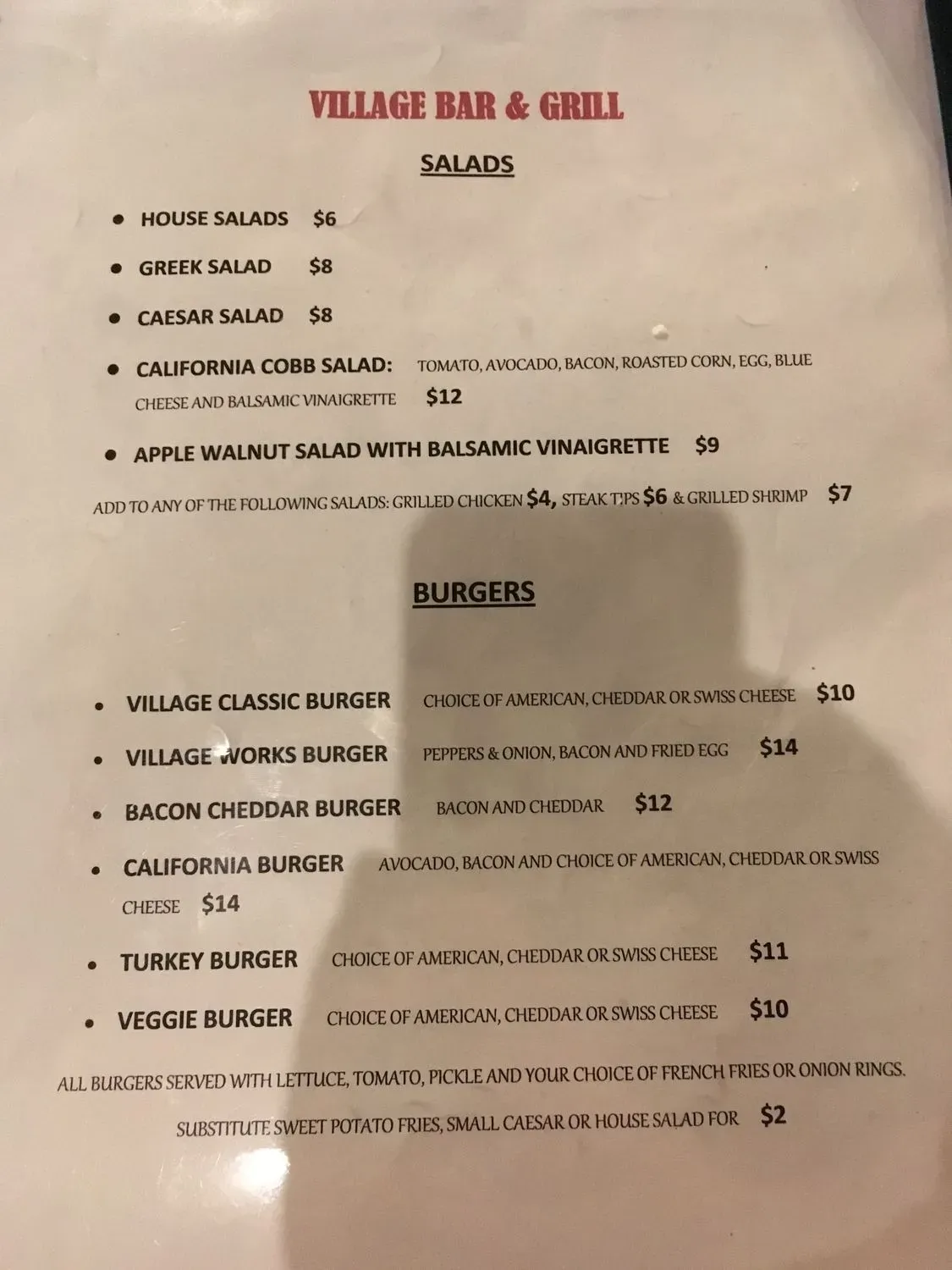 Menu 4