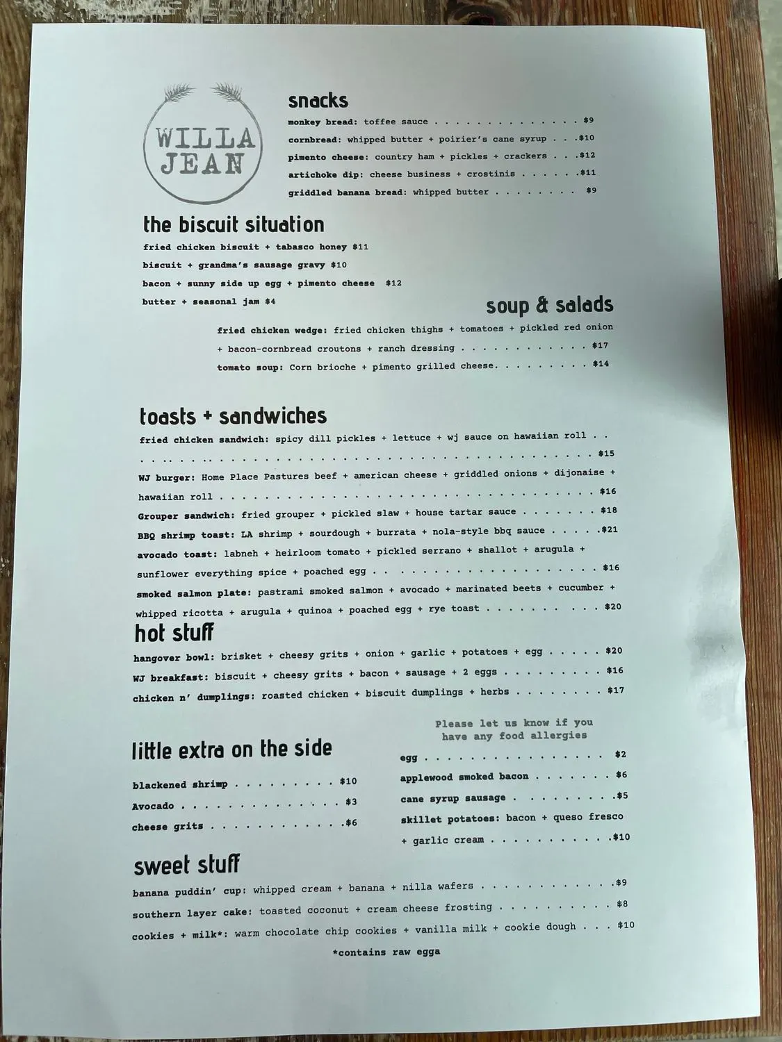 Menu 6