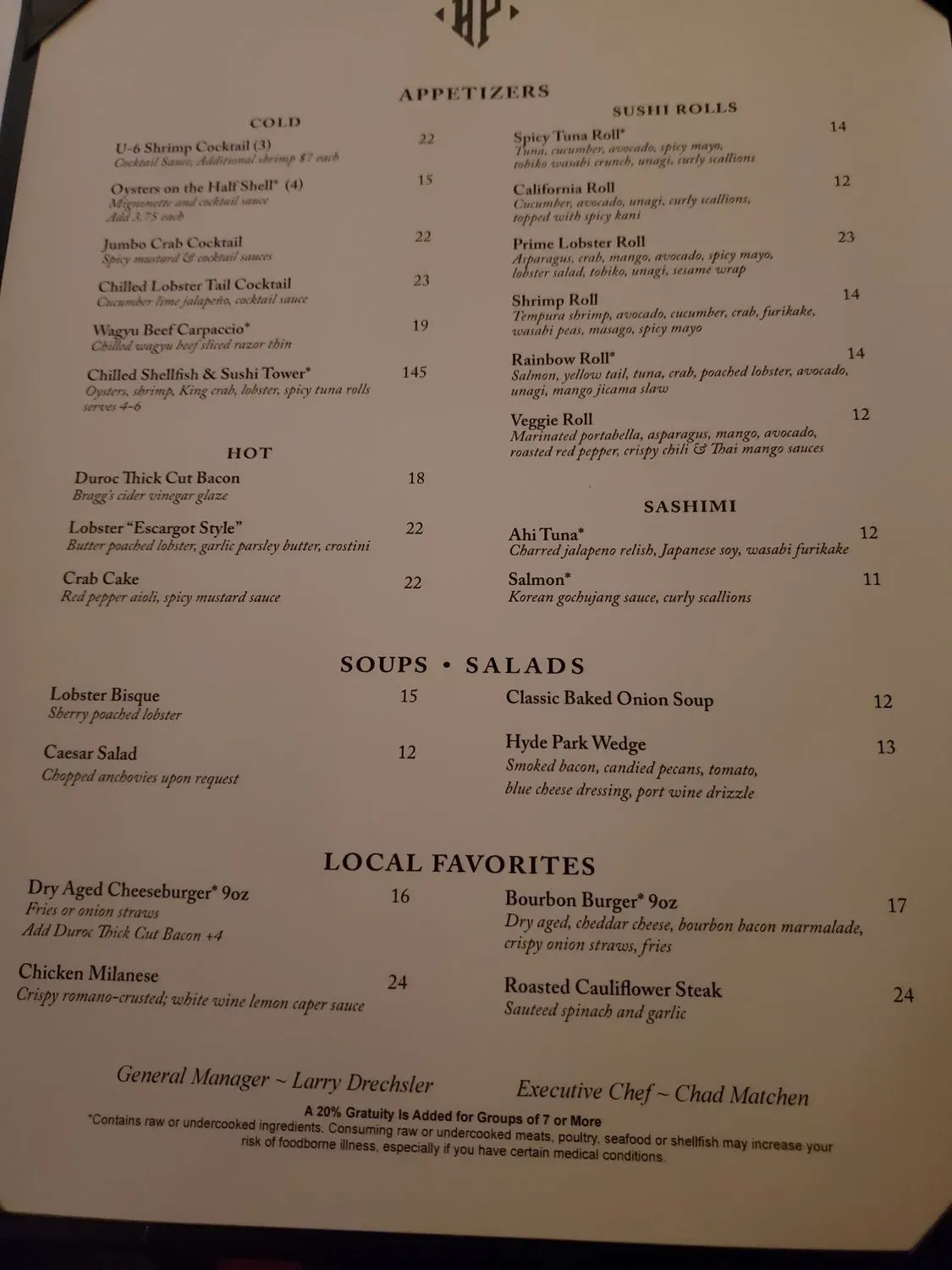 Menu 4