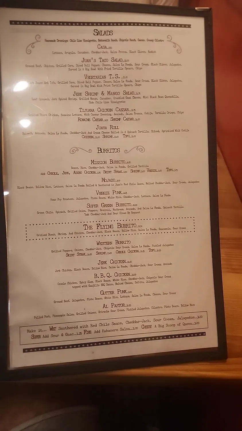 Menu 6