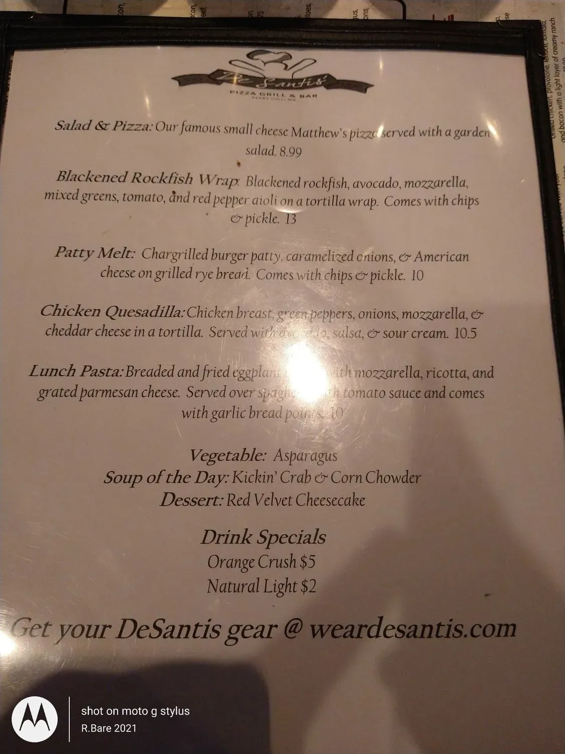 Menu 3