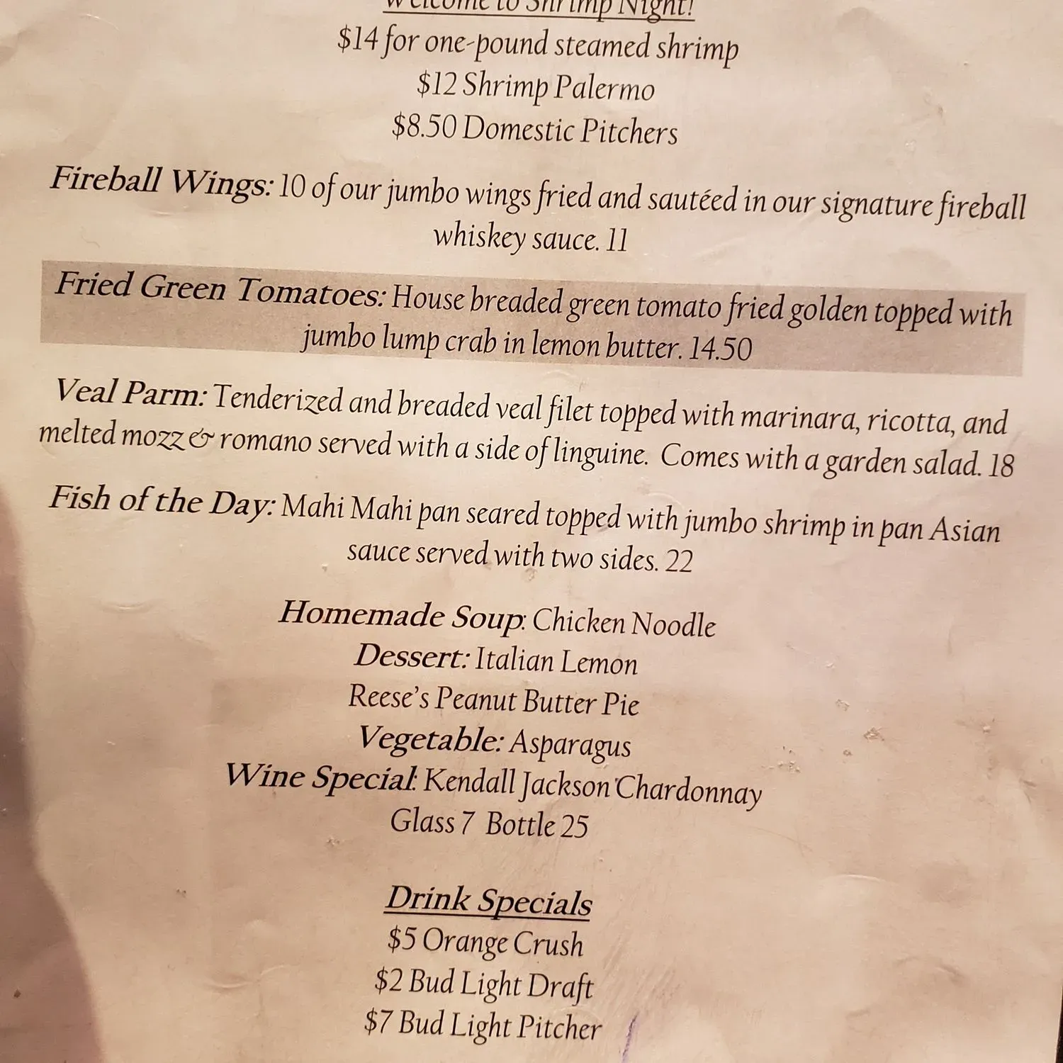 Menu 3