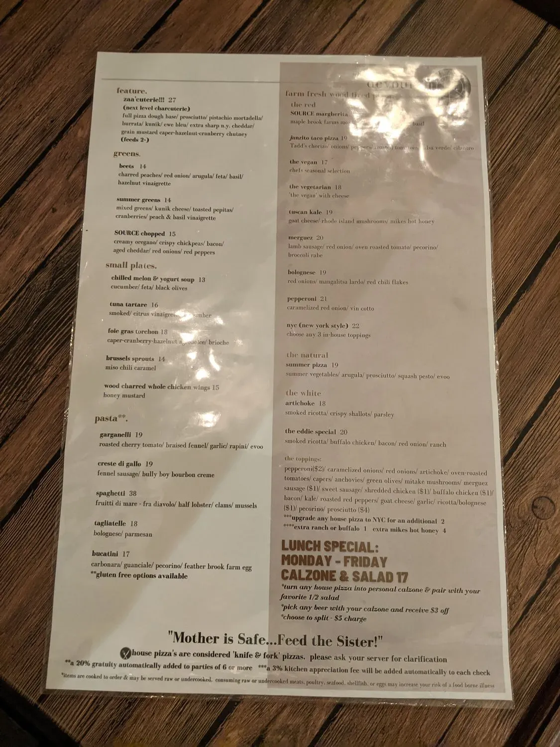 Menu 6