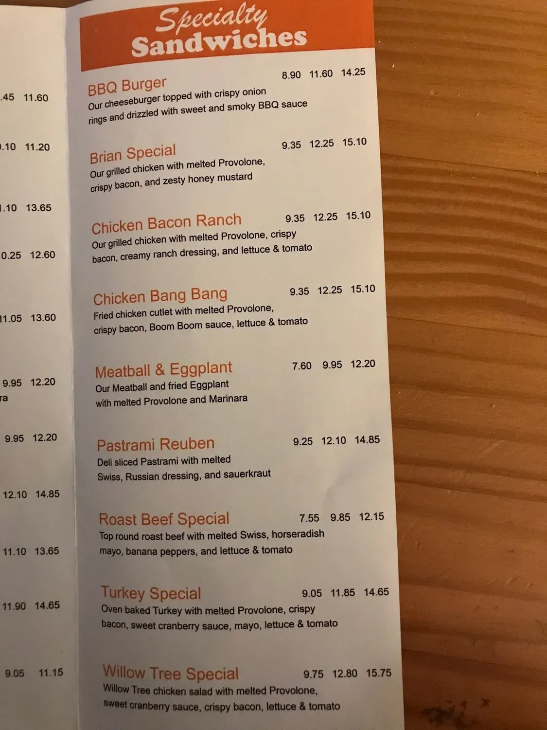 Menu 6