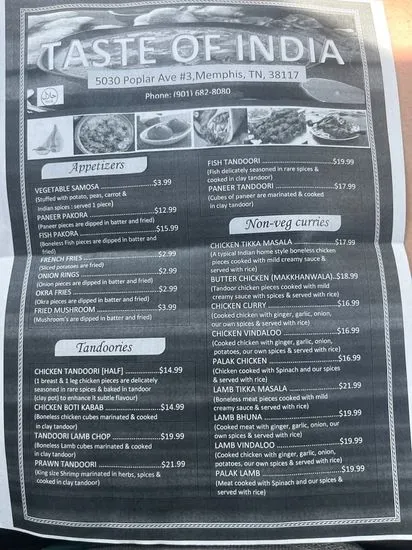 Menu 6