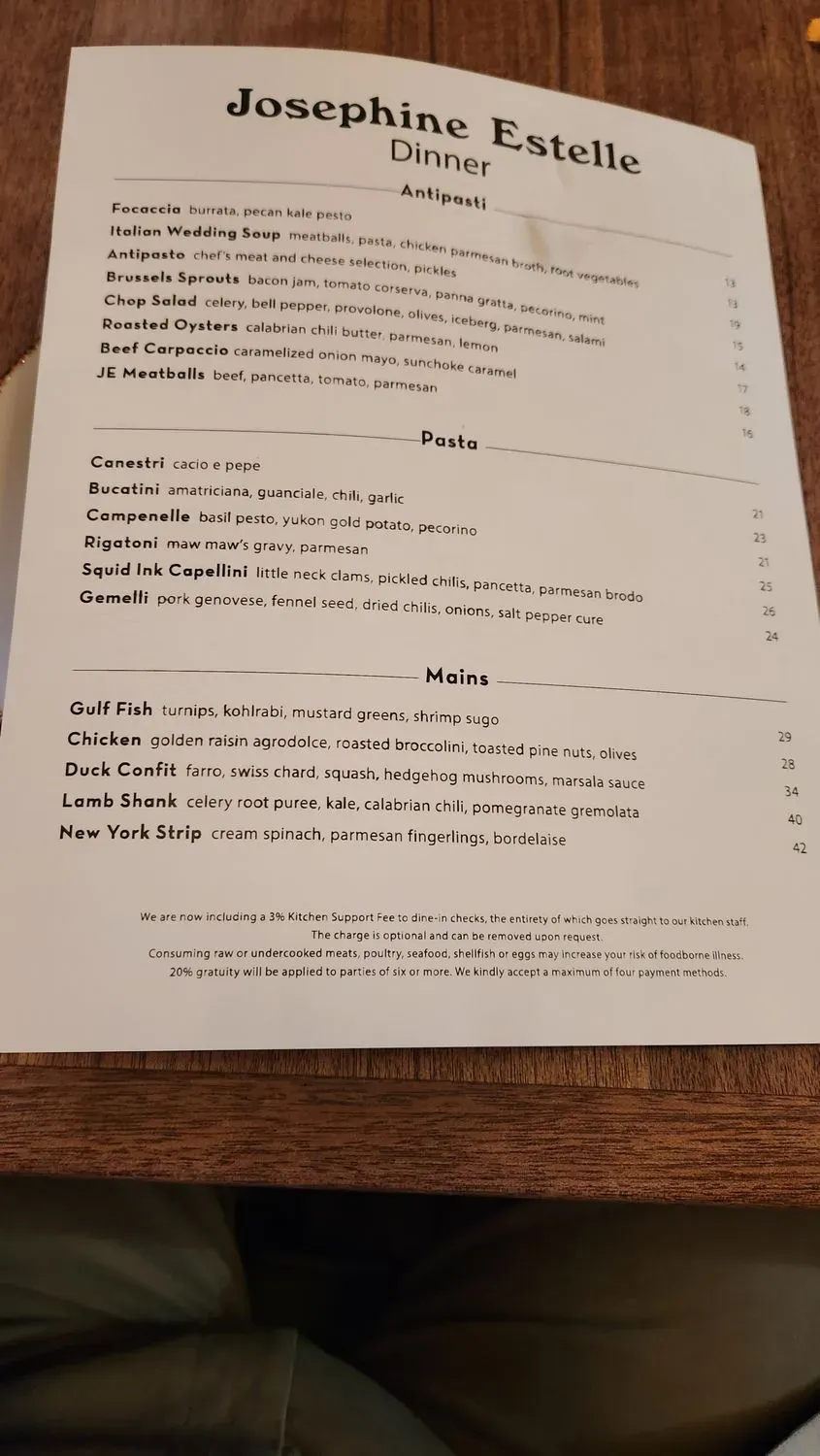 Menu 3