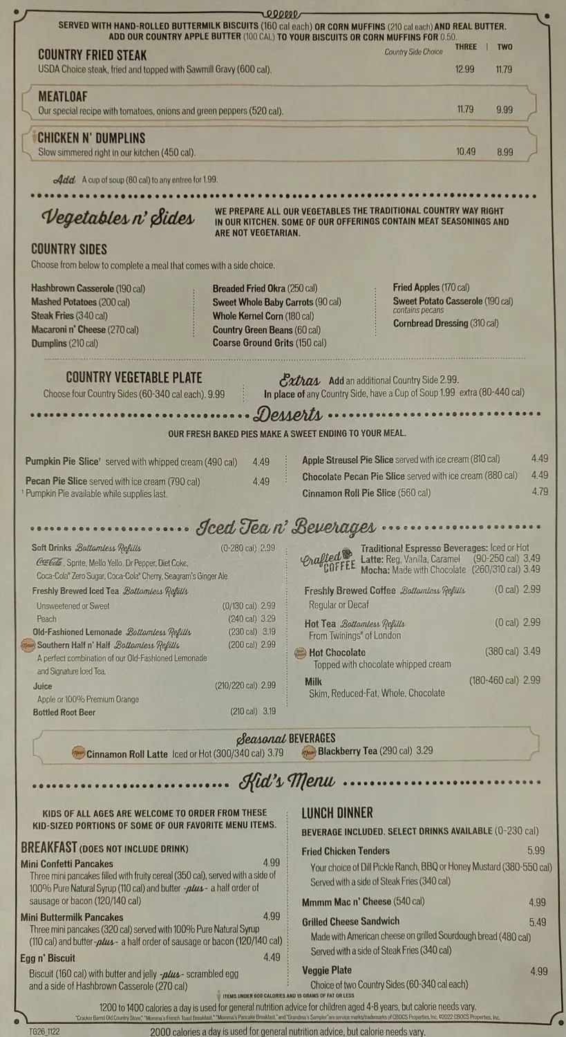 Menu 6