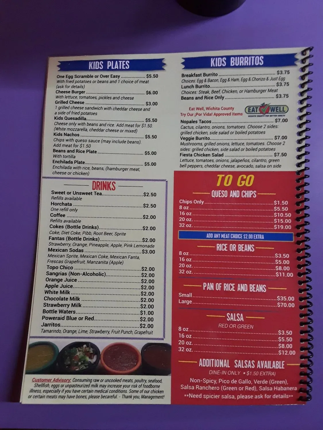 Menu 6