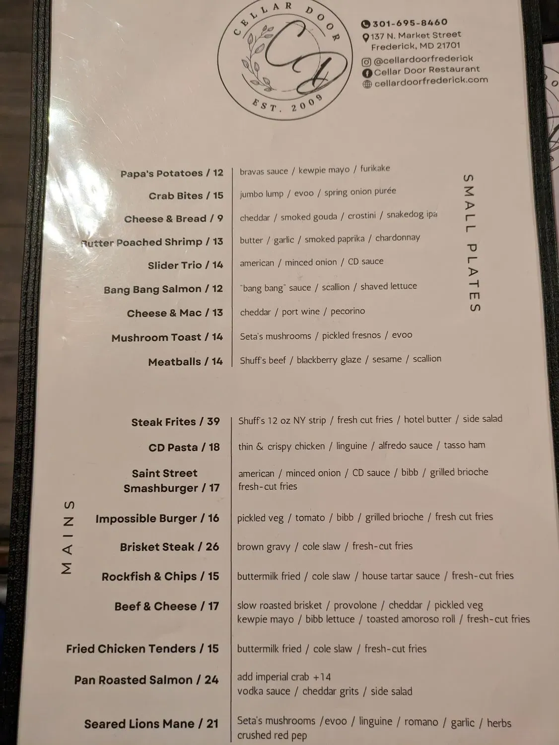 Menu 4