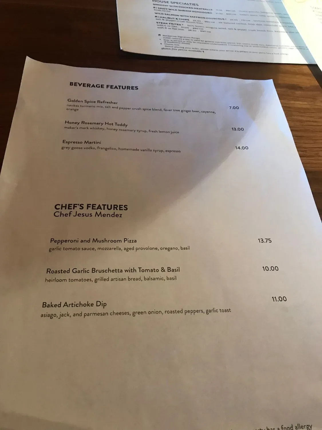 Menu 4