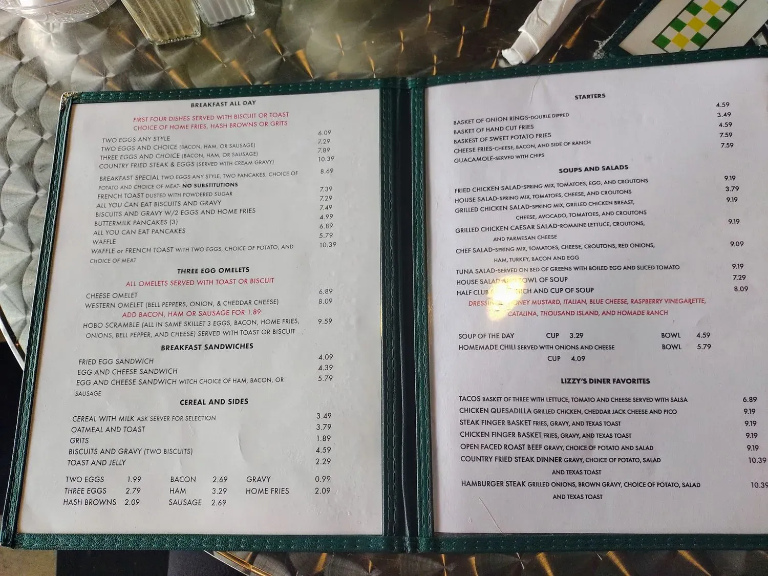 Menu 4