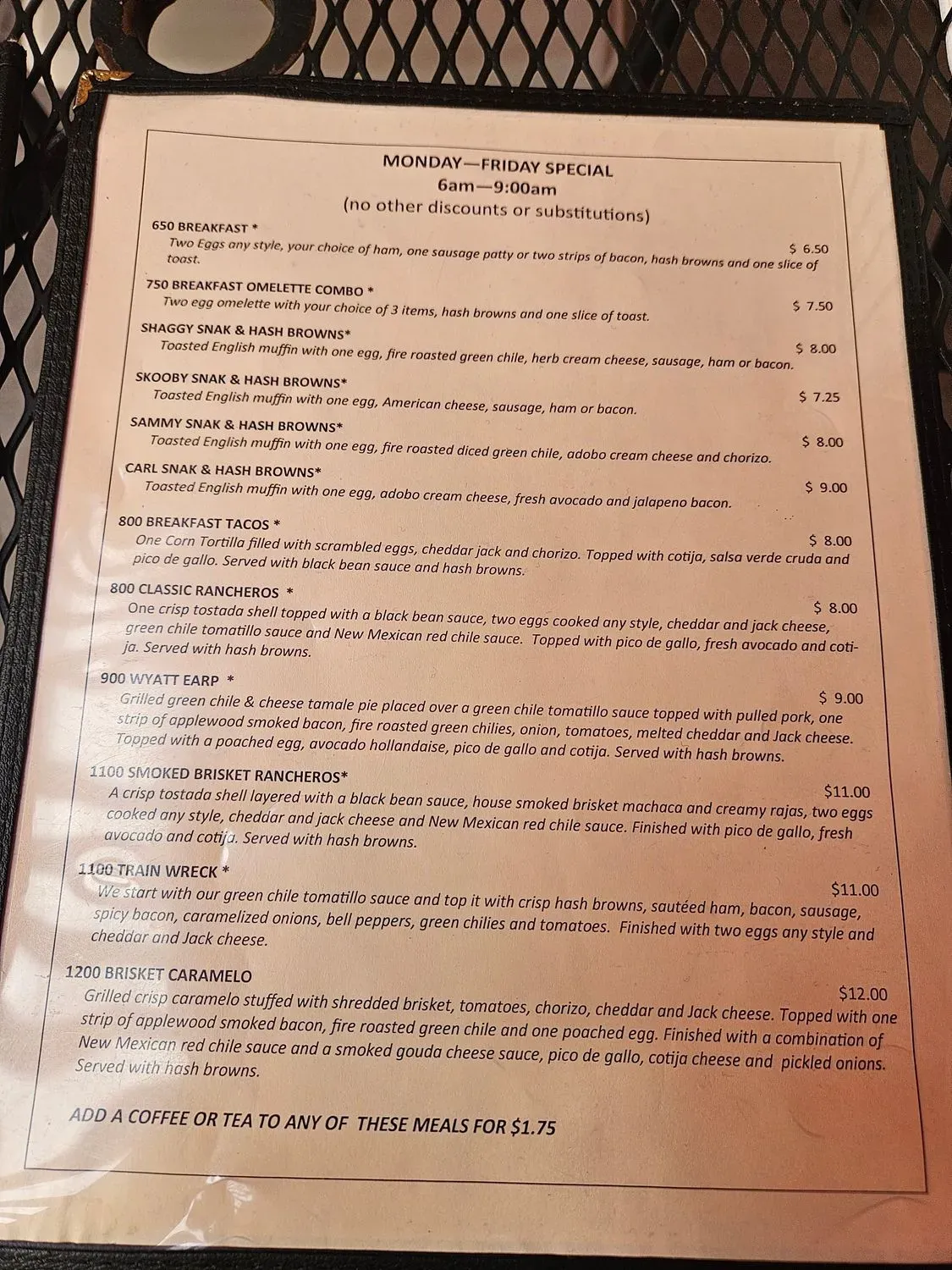 Menu 4