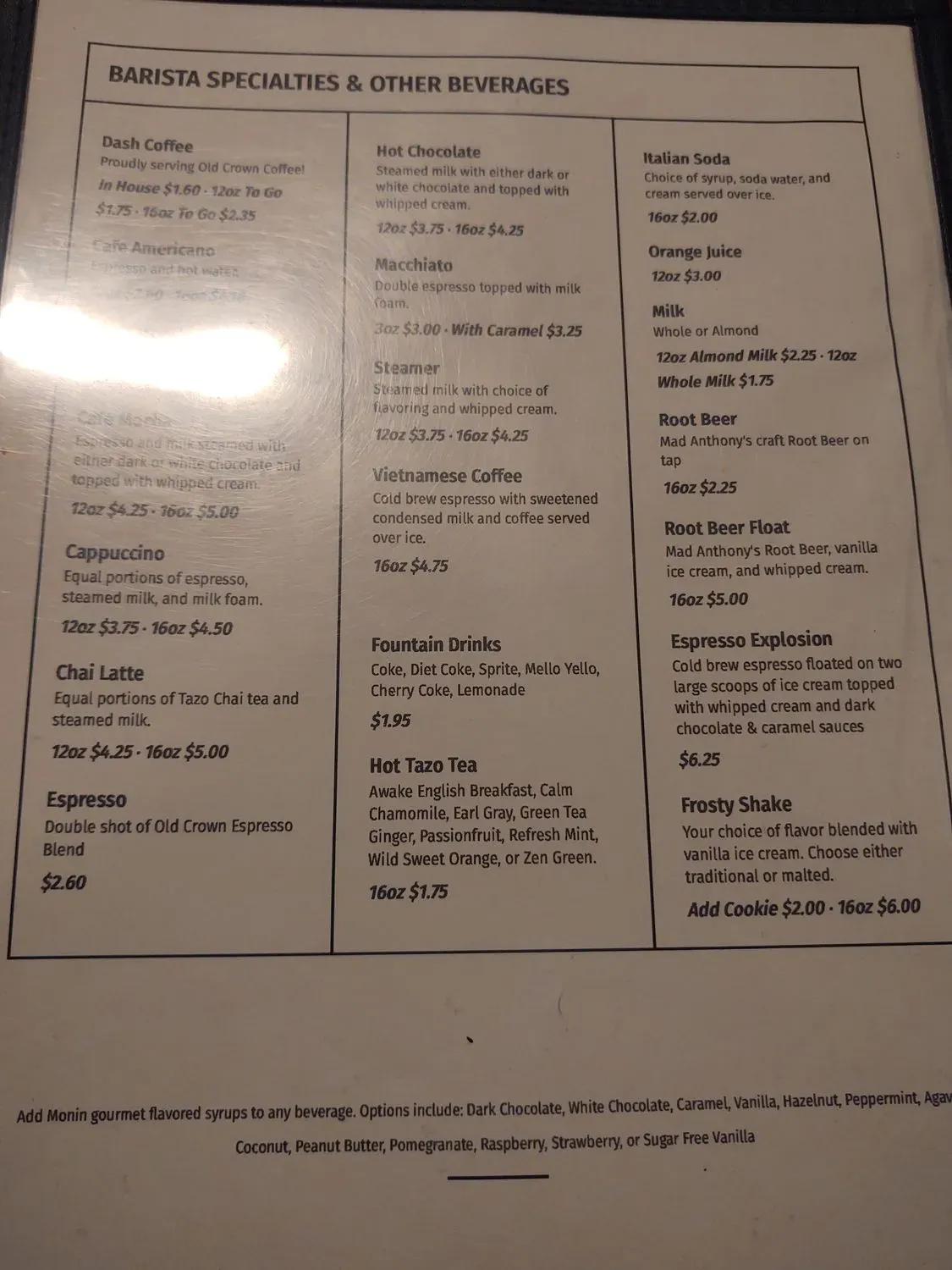 Menu 4