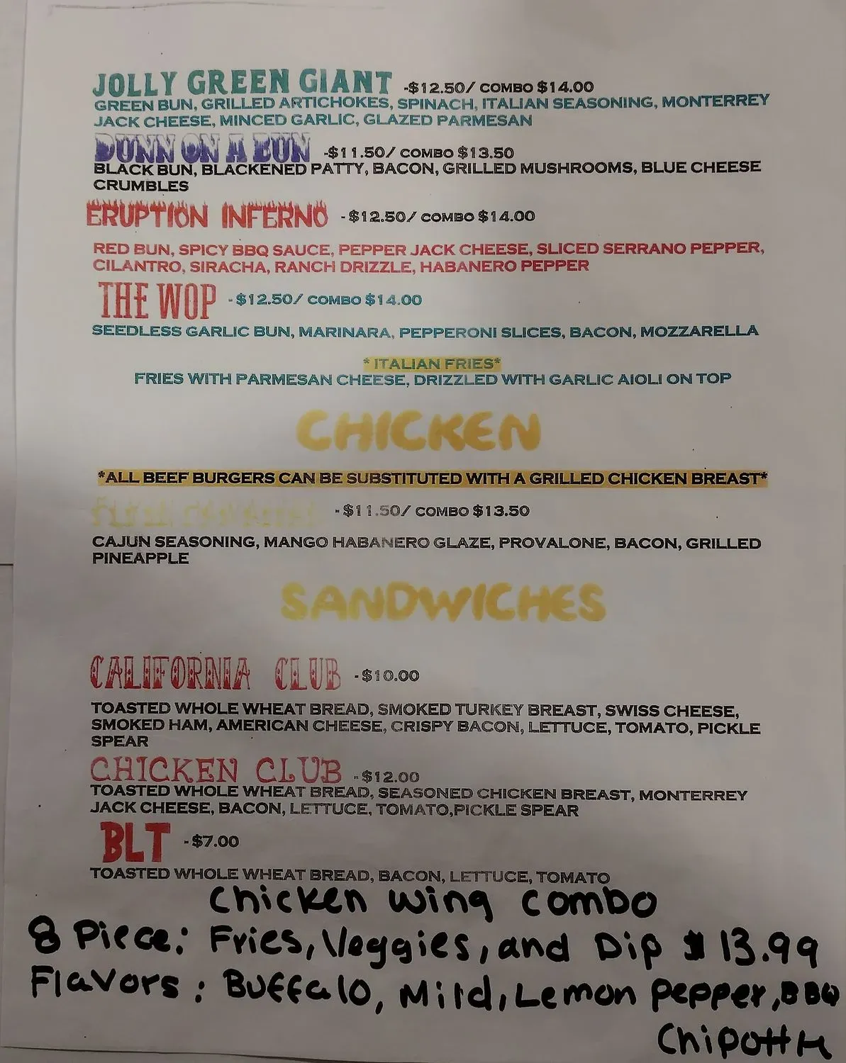 Menu 3