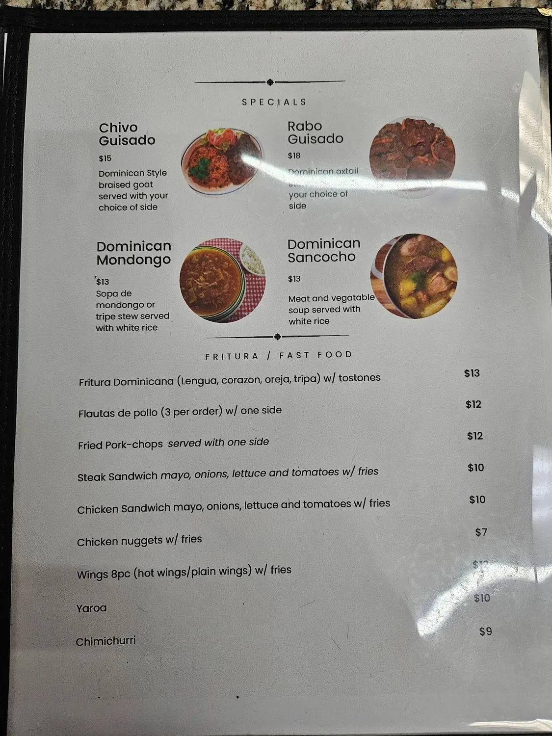 Menu 3