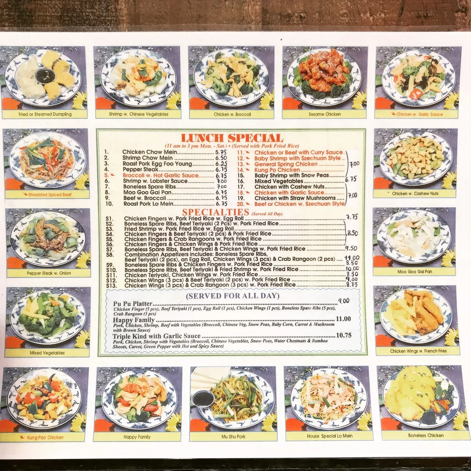 Menu 3